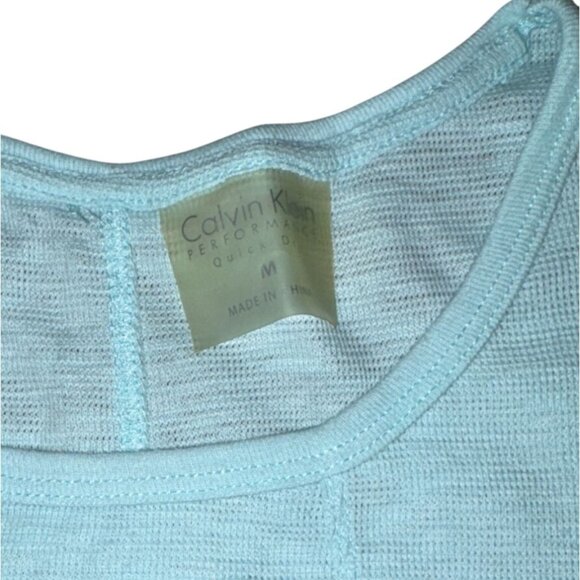 Calvin Klein Performance Womens Light Weight Shirt-Blue-Medium-GUC - Picture 4 of 7